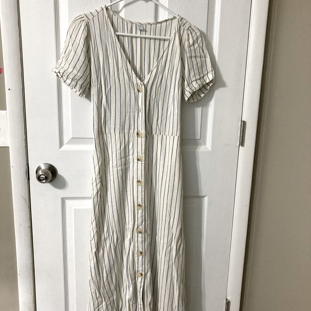 Old Navy Brand, button down midi dress